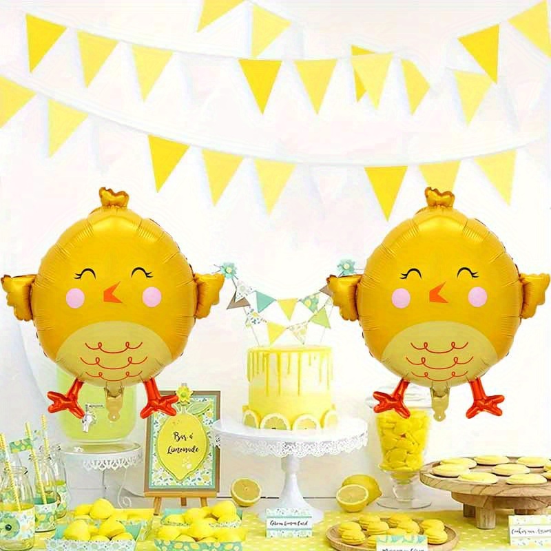Photography Yellow - 2 Globos Amarillos con Forma de