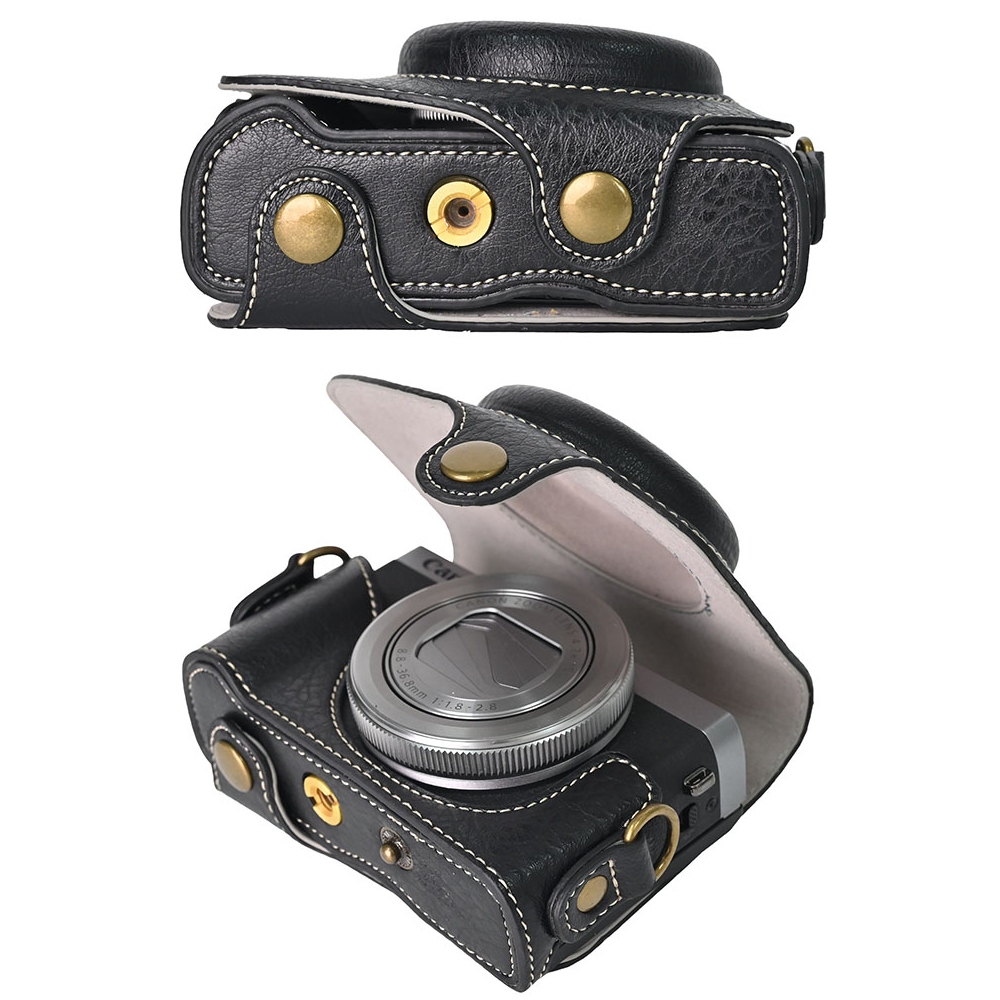 Photography Zone System - Funda rígida de cuero PU para
