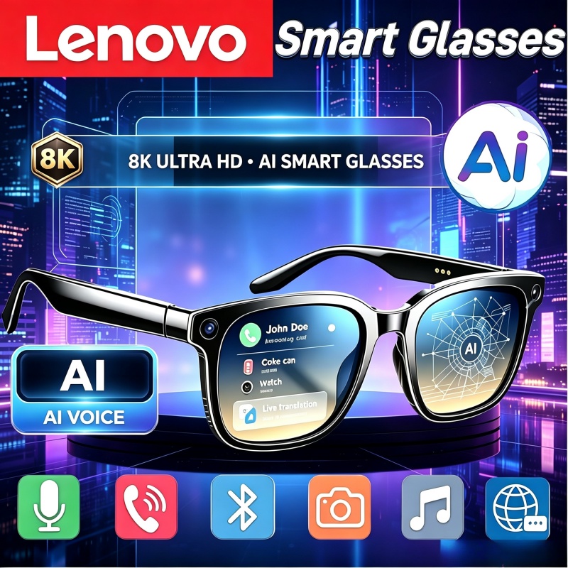 Photography With Ai - Gafas Inteligentes Lenovo con IA, Cámara