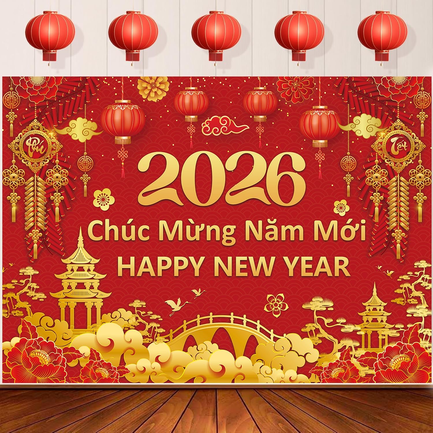 Photography Vietnam - Fondo de fotografía de Año Nuevo