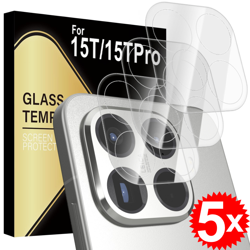 Photography Kit Xiaomi 15T Pro - Protector de Lente de Cristal Templado