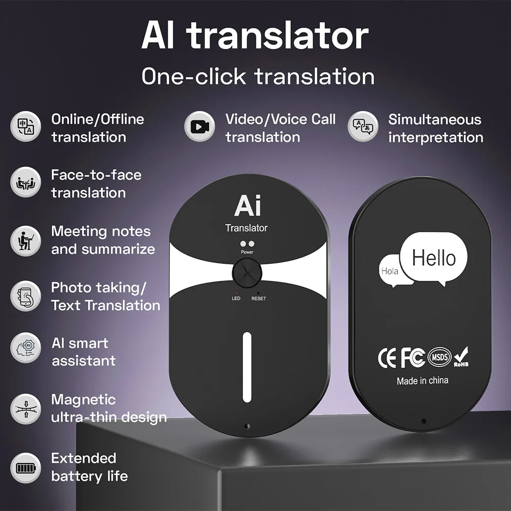 Dispositivo Traductor de Idiom - Photography With Ai reseña y precio
