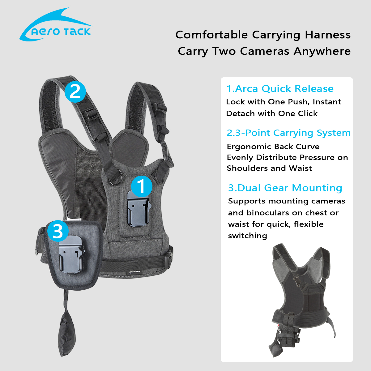 Correa para Cámara Aero Tack G - Photography Zone System reseña y precio