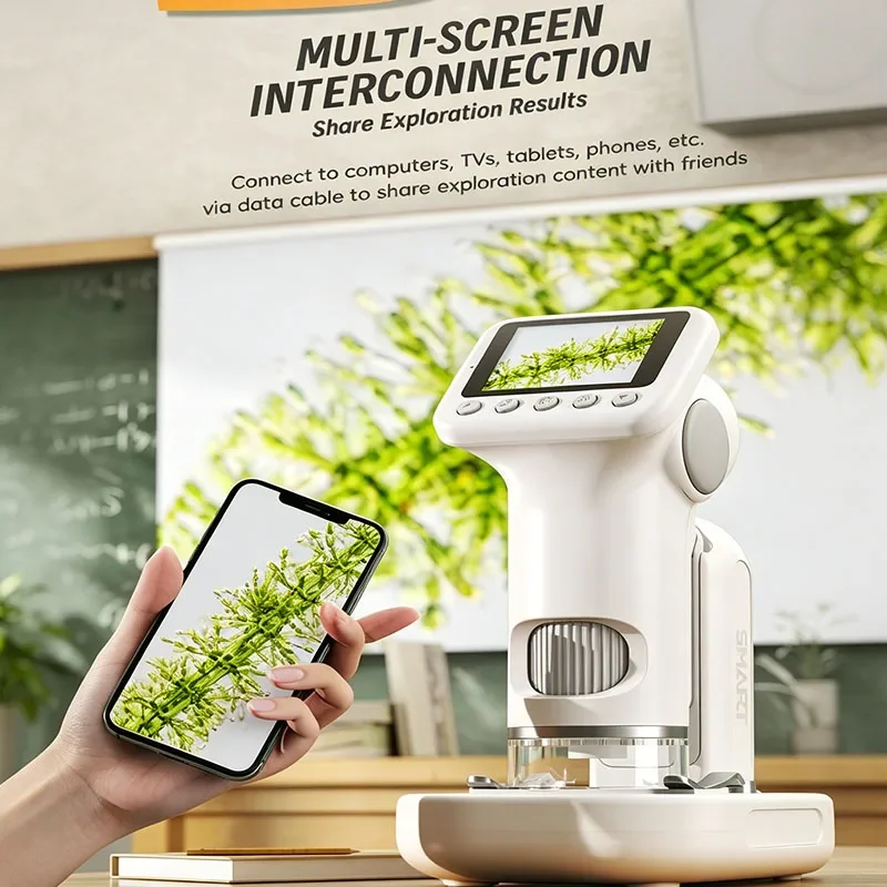 Microscopio de Mano P02 1600X  - Photography Grid reseña y precio