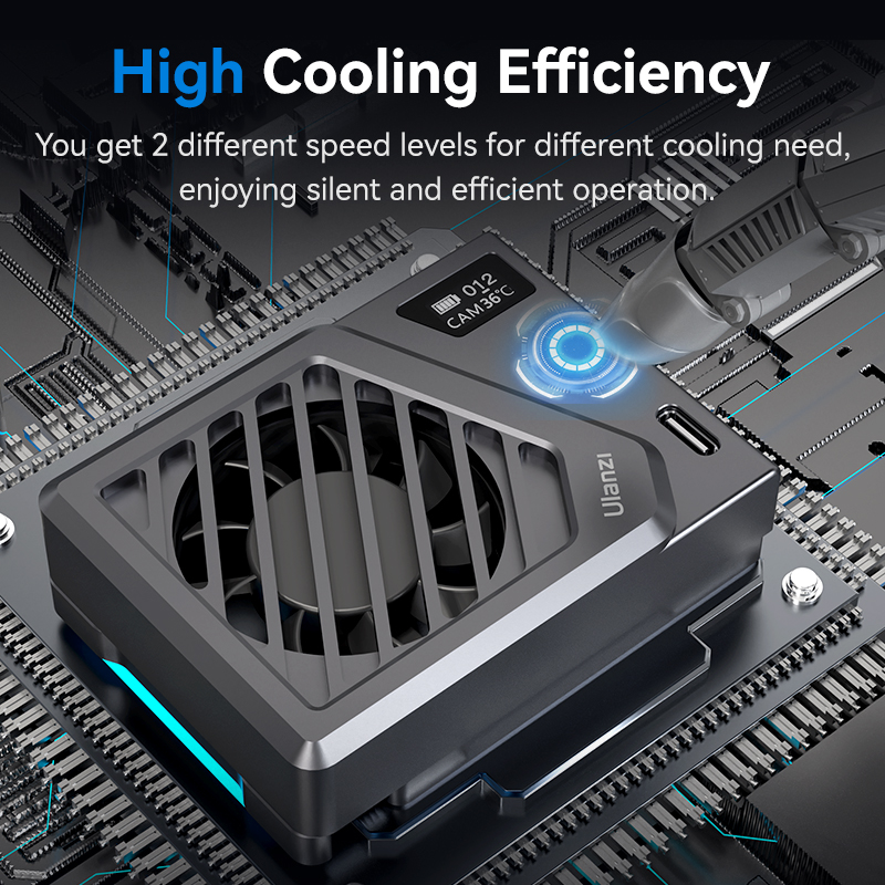 Ulanzi CA25 sistema de refrige - Photography Zone System reseña y precio
