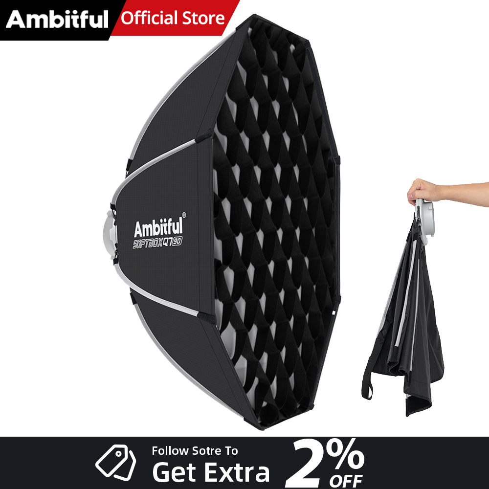 AMBITFUL Q7II 55/65/90cm Softb - Photography Grid reseña y precio