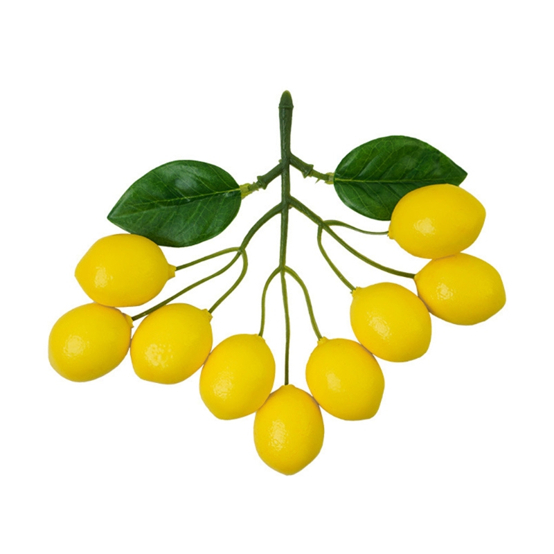 Ramas de limón artificiales, p - Photography Yellow reseña y precio