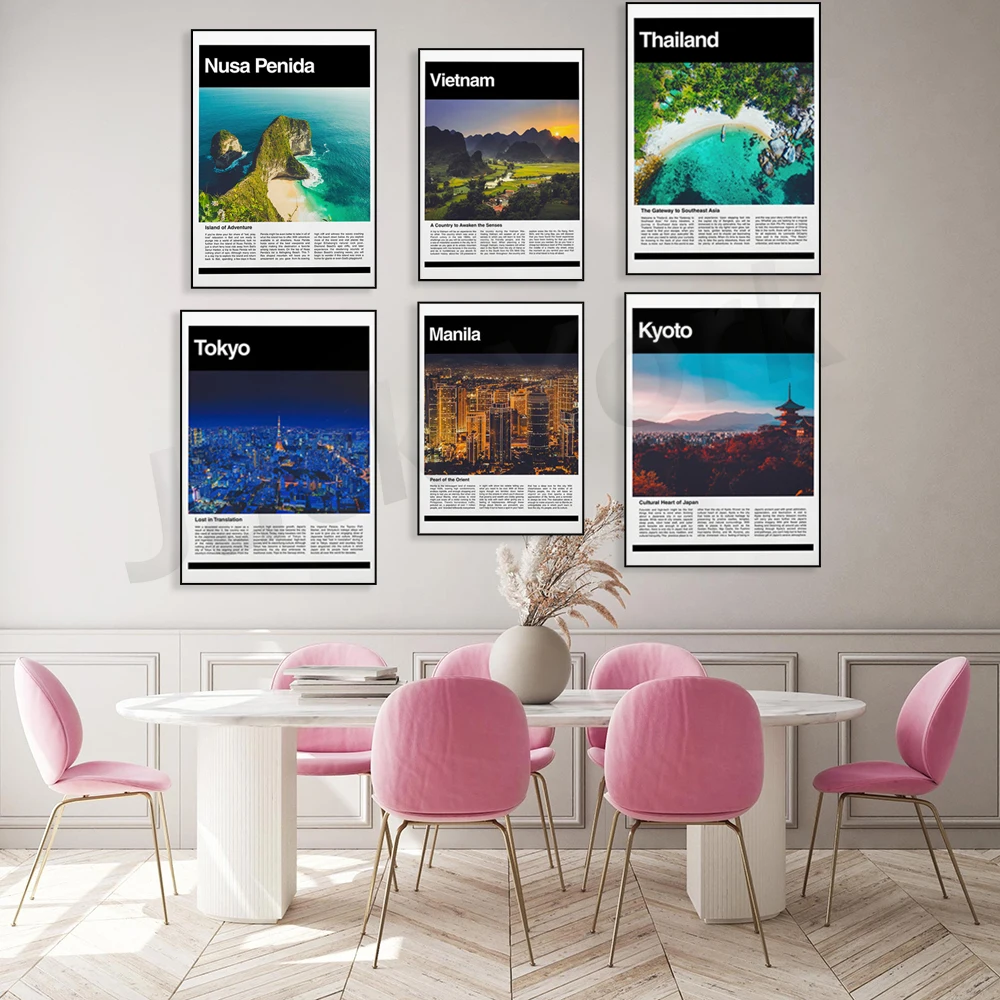 Póster de Bali-Tokio-Filipinas - Photography Vietnam reseña y precio