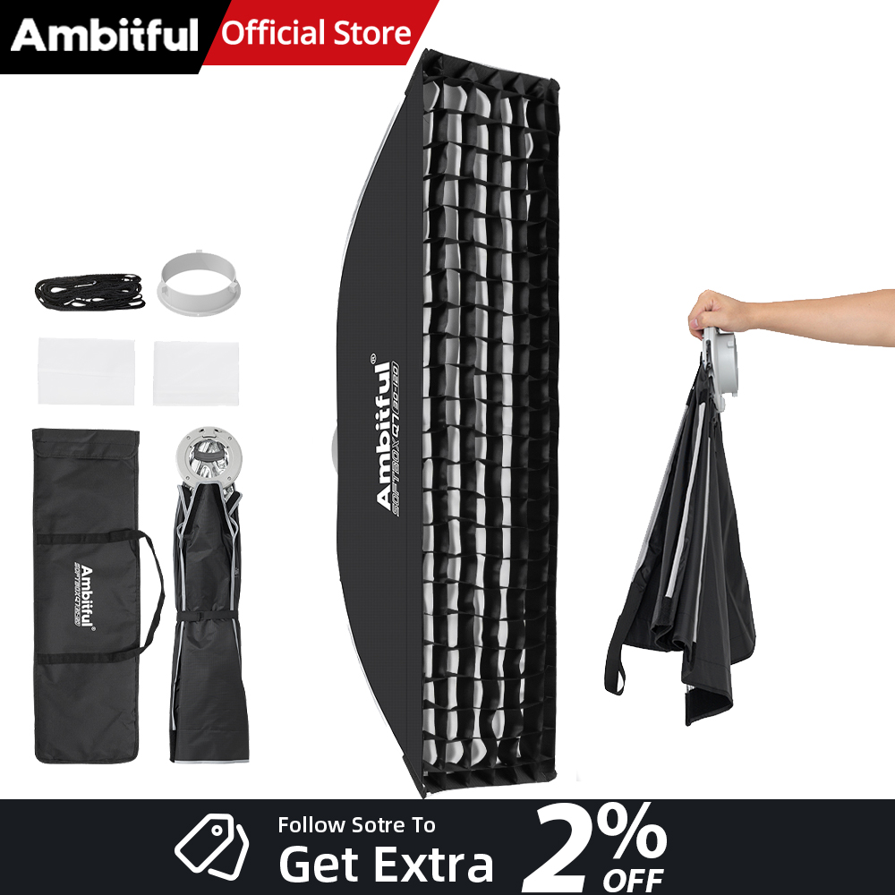 AMBITFUL Q7-II 30*120cm Softbo - Photography Grid reseña y precio