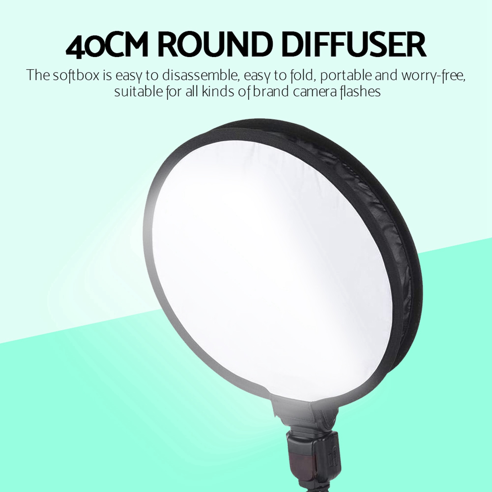 Difusor de Softbox plegable, d - Pop Up Flash Diffuser reseña y precio