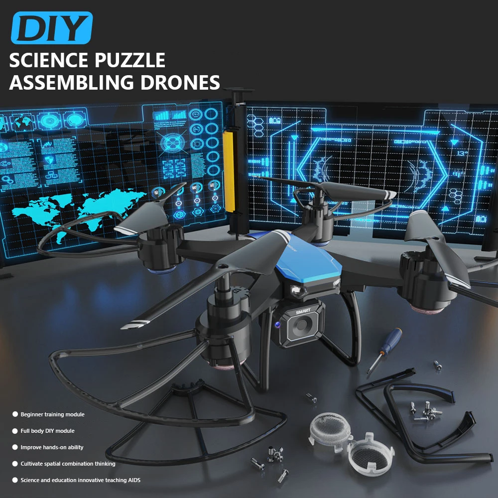 JJRC H108 Dron de Montaje DIY  - Photography Training reseña y precio