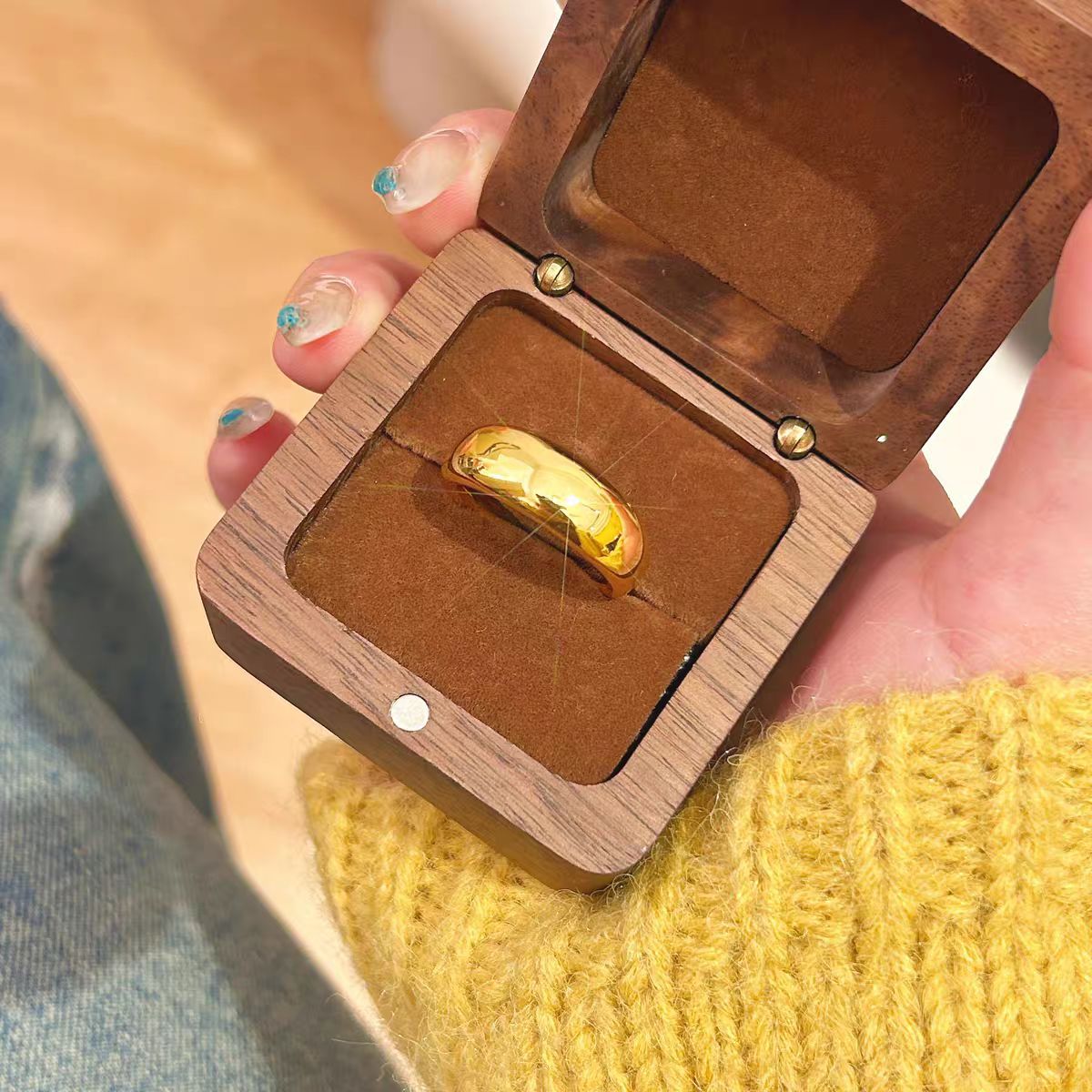 Anillo cerrado de pan para muj - Photography Yellow reseña y precio