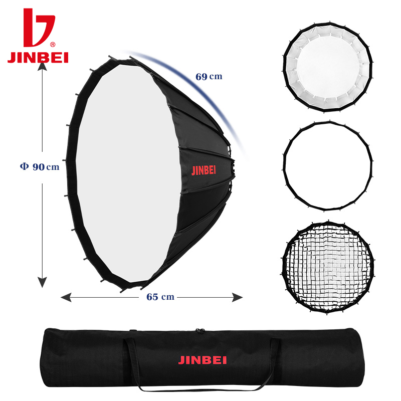 JINBEI - Softbox Parabólico Re - Photography Grid reseña y precio